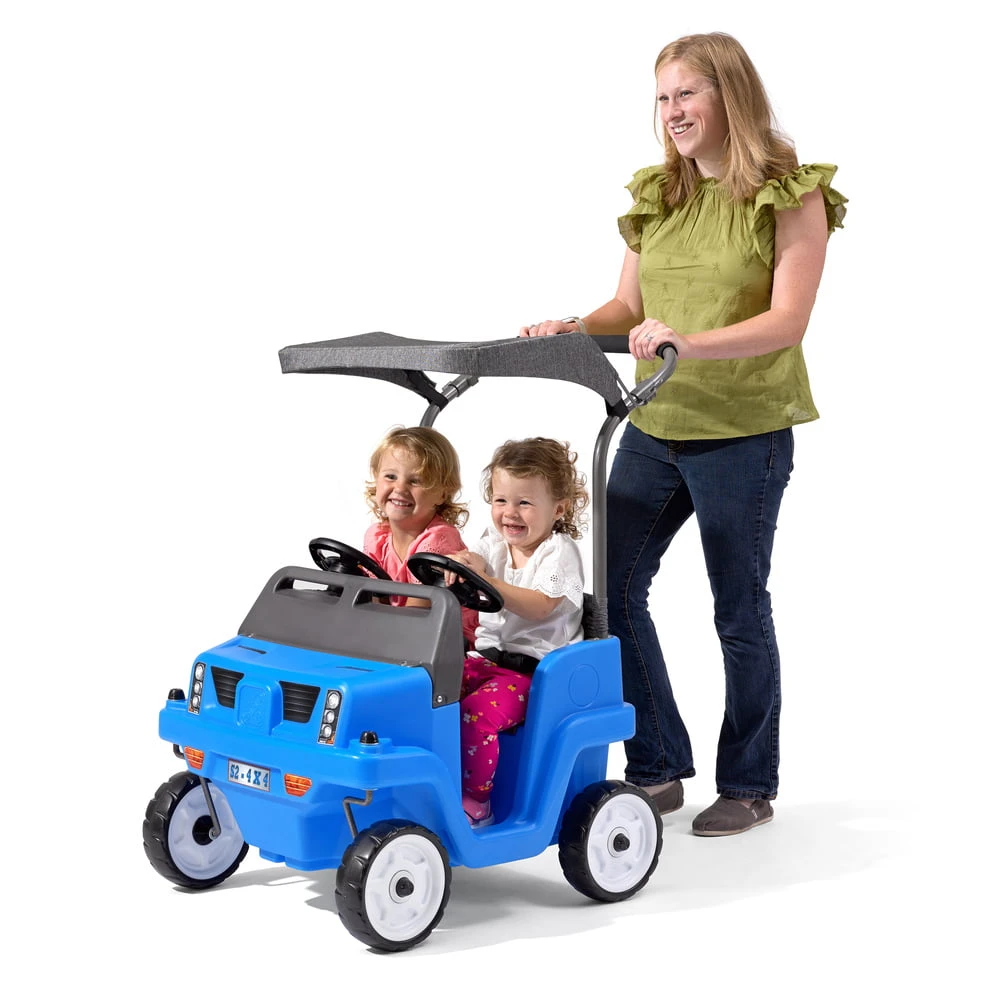 Step2 Side-by-Side Push Around SUV Two-Seater Stroller Push Car 1 Step2 Side-by-Side Push Around SUV Two-Seater Stroller Push Car