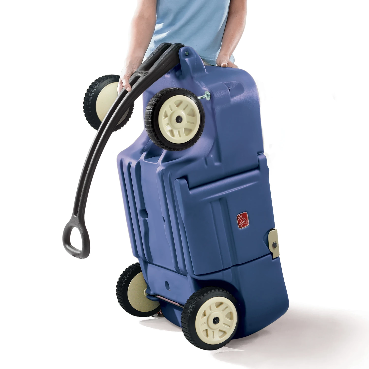 Step2 Wagon For Two Plus Pull Wagon For Kids, Blue 7 Step2 Wagon For Two Plus Pull Wagon For Kids, Blue - Image 7