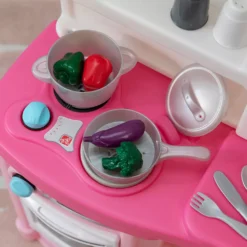 Step2 Fun With Friends Kitchen - Pink 10 Step2 Fun With Friends Kitchen - Pink -Outdoor Toys-Step2 4518657 ALT4