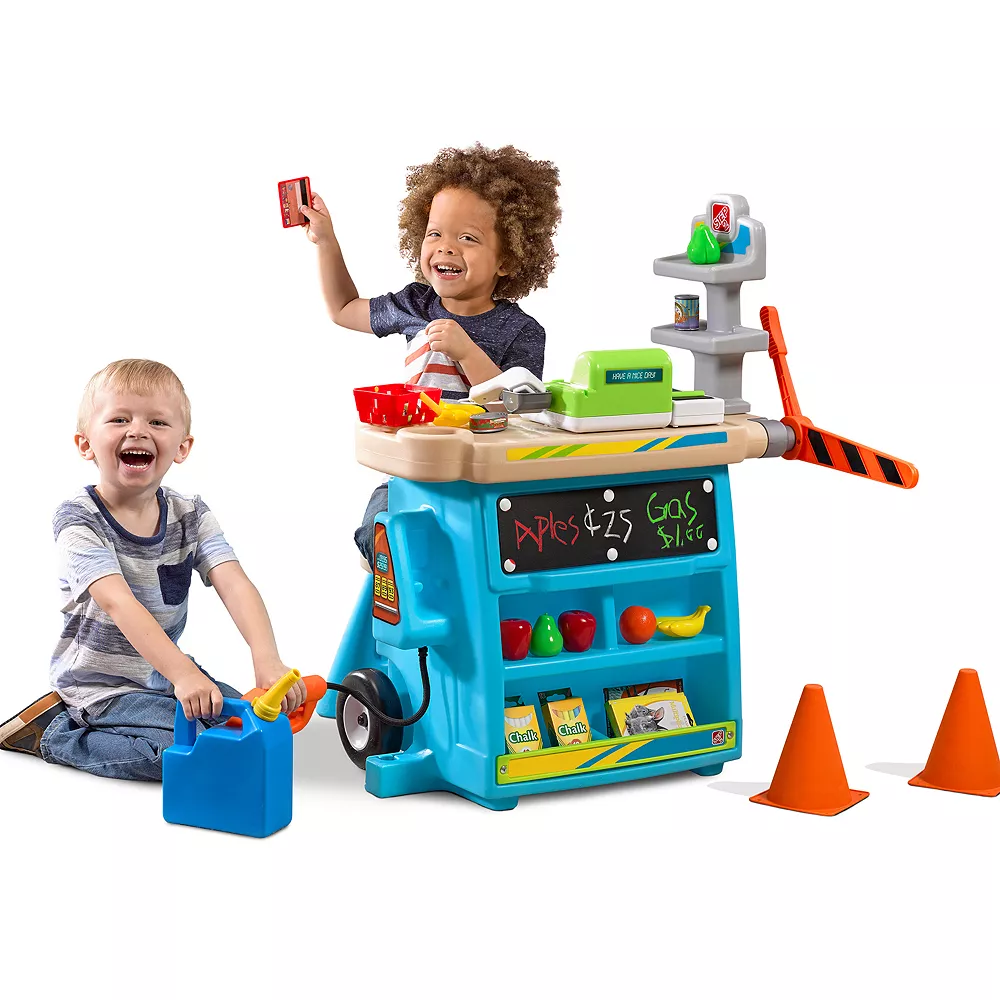 Step2 Stop & Go Mobile Market Roleplay Toy 1 Step2 Stop & Go Mobile Market Roleplay Toy