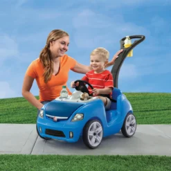 Step2 Whisper Ride II Kids Blue Ride On Push Car 20 Step2 Whisper Ride II Kids Blue Ride On Push Car -Outdoor Toys-Step2 5bc4d214 cc59 4b36 b4aa aeee471c24c7 1.a9e8de39d25c55ad2e4f3c5d07903cad