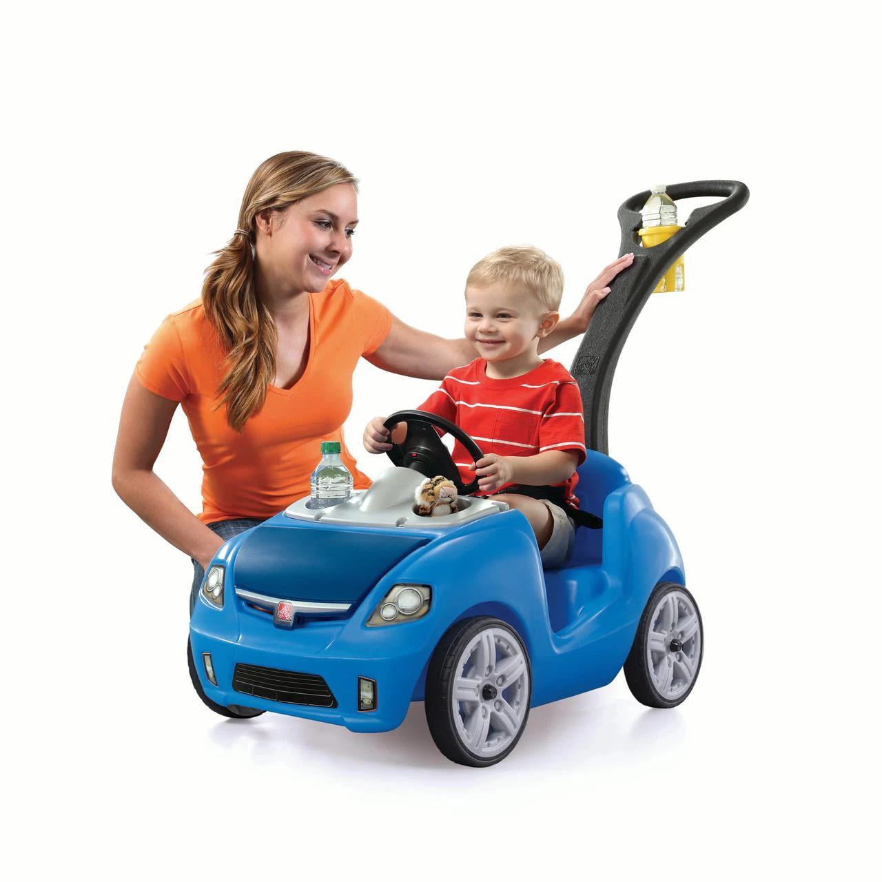 Step2 Whisper Ride II Kids Blue Ride On Push Car 2 Step2 Whisper Ride II Kids Blue Ride On Push Car - Image 2