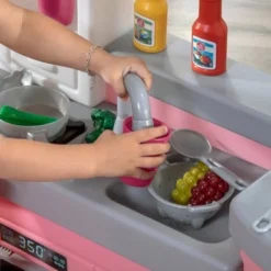 Step2 Love To Entertain Kitchen - Pink -Outdoor Toys-Step2 GUEST 08920be7 a4dc 4fb5 baab 6aaa36e21bfa