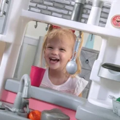 Step2 Love To Entertain Kitchen - Pink -Outdoor Toys-Step2 GUEST 3ff1351c 6c87 4646 8a53 dc1b21be5d83
