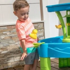 Step2 Summer Showers Splash Tower Water Table 13 Step2 Summer Showers Splash Tower Water Table -Outdoor Toys-Step2 GUEST 50240417 781a 4f49 a762 a4a32a75f4d5