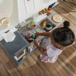 Step2 Gilded Gourmet Kitchen - 21pc -Outdoor Toys-Step2 GUEST 846646e5 8e1d 4d59 9f9e e282e13097b7