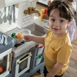 Step2 Gilded Gourmet Kitchen - 21pc -Outdoor Toys-Step2 GUEST cc673661 df23 4abe 903a 4e70771d75cb