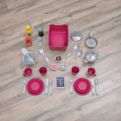 Step2 Love To Entertain Kitchen - Pink -Outdoor Toys-Step2 GUEST e0d1f909 4195 46fb 9b22 00e80f59884a
