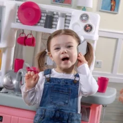 Step2 Love To Entertain Kitchen - Pink -Outdoor Toys-Step2 GUEST fdec8c18 f54d 45f8 a1b3 dd21c7ae3ba9