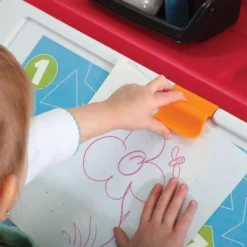 Step2 2 In 1 Toy Box And Art Lid -Outdoor Toys-Step2 Step2 2 in 1 Toy Box and Art Lid Furniture Step2 Toycra 4