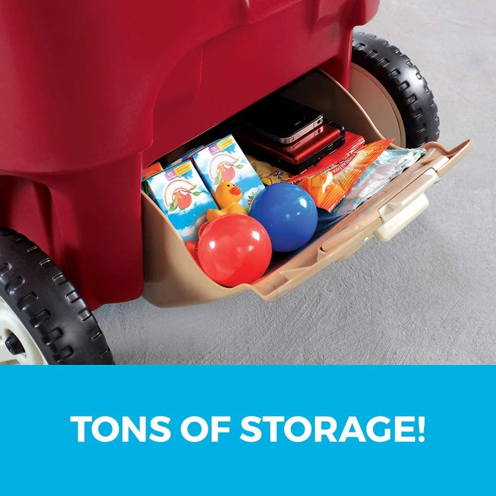 Step2 All Around Canopy Wagon, Red 5 Step2 All Around Canopy Wagon, Red - Image 5