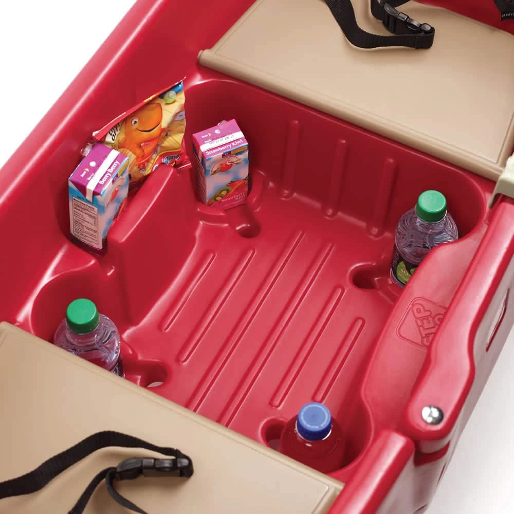 Step2 All Around Canopy Wagon, Red 8 Step2 All Around Canopy Wagon, Red - Image 8