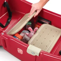 Step2 All Around Canopy Wagon, Red 18 Step2 All Around Canopy Wagon, Red -Outdoor Toys-Step2 Step2 All Around Canopy Wagon Red8