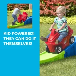 Step2 Anniversary Edition Up & Down Roller Coaster 8 Step2 Anniversary Edition Up & Down Roller Coaster -Outdoor Toys-Step2 Step2 Anniversary Edition Up Down Roller Coaster Outdoor Toys Step2 Toycra 3