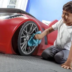 Step2 Corvette Z06 Toddler To Twin Bed -Outdoor Toys-Step2 Step2 Corvette Z06 Toddler to Twin Bed Furniture Step2 Toycra 5