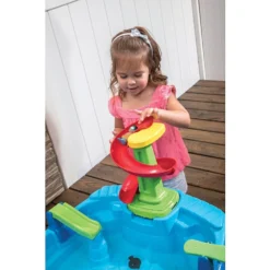 Step2 Fiesta Cruise Sand & Water Table With Umbrella -Outdoor Toys-Step2 Step2 Fiesta Cruise Sand Water Table with Umbrella Outdoor Toys Step2 Toycra 6