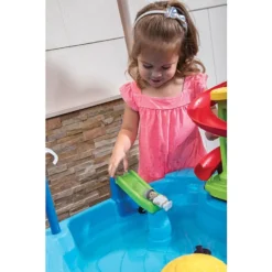 Step2 Fiesta Cruise Sand & Water Table With Umbrella -Outdoor Toys-Step2 Step2 Fiesta Cruise Sand Water Table with Umbrella Outdoor Toys Step2 Toycra 7