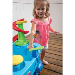 Step2 Fiesta Cruise Sand & Water Table With Umbrella -Outdoor Toys-Step2 Step2 Fiesta Cruise Sand Water Table with Umbrella Outdoor Toys Step2 Toycra 9