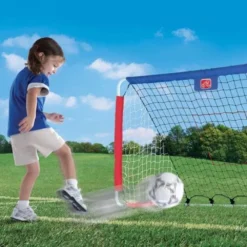 Step2 Kickback Soccer Goal And Pitch Back 8 Step2 Kickback Soccer Goal And Pitch Back -Outdoor Toys-Step2 Step2 Kickback Soccer Goal and Pitch Back Outdoor Toys Step2 Toycra 4