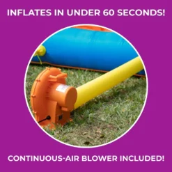 Step2 MAX Sports Full Court Basketball ‘n Slide Inflatable Bouncer -Outdoor Toys-Step2 Step2 MAX Sports Full Court Basketball n Slide Inflatable Bouncer Outdoor Toys Step2 Toycra 3