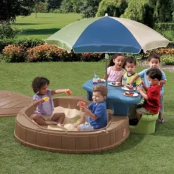 Step2 Natural Playful Summertime Play Center -Multicolor -Outdoor Toys-Step2 Step2 Natural Playful Summertime Play Center Multicolor Outdoor Toys Step2 Toycra 5