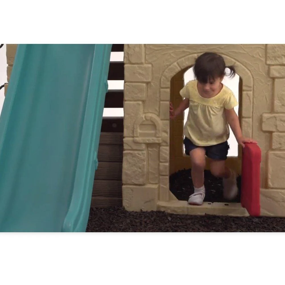 Step2 Naturally Playful Adventure Lodge Play Center With Glider 8 Step2 Naturally Playful Adventure Lodge Play Center With Glider - Image 8