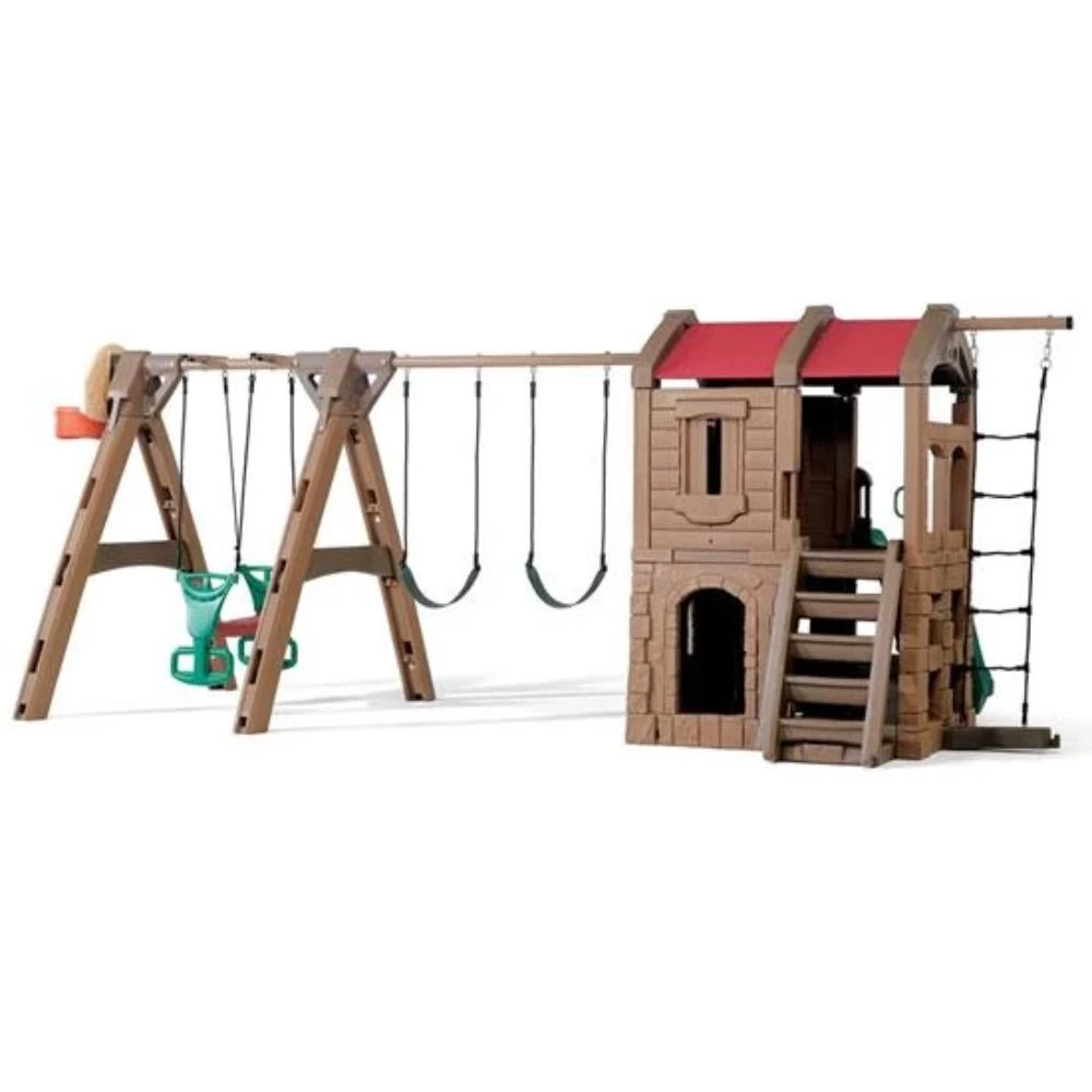 Step2 Naturally Playful Adventure Lodge Play Center With Glider 1 Step2 Naturally Playful Adventure Lodge Play Center With Glider