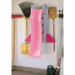 Step2 Naturally Playful Big Folding Slide Pink, Toddlers -Outdoor Toys-Step2 Step2 Naturally Playful Big Folding Slide Pink Toddlers3