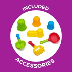 Step2 Naturally Playful Sandbox II With Bonus Sand Tools, Tan 13 Step2 Naturally Playful Sandbox II With Bonus Sand Tools, Tan -Outdoor Toys-Step2 Step2 Naturally Playful Sandbox II with Bonus Sand Tools Tan6