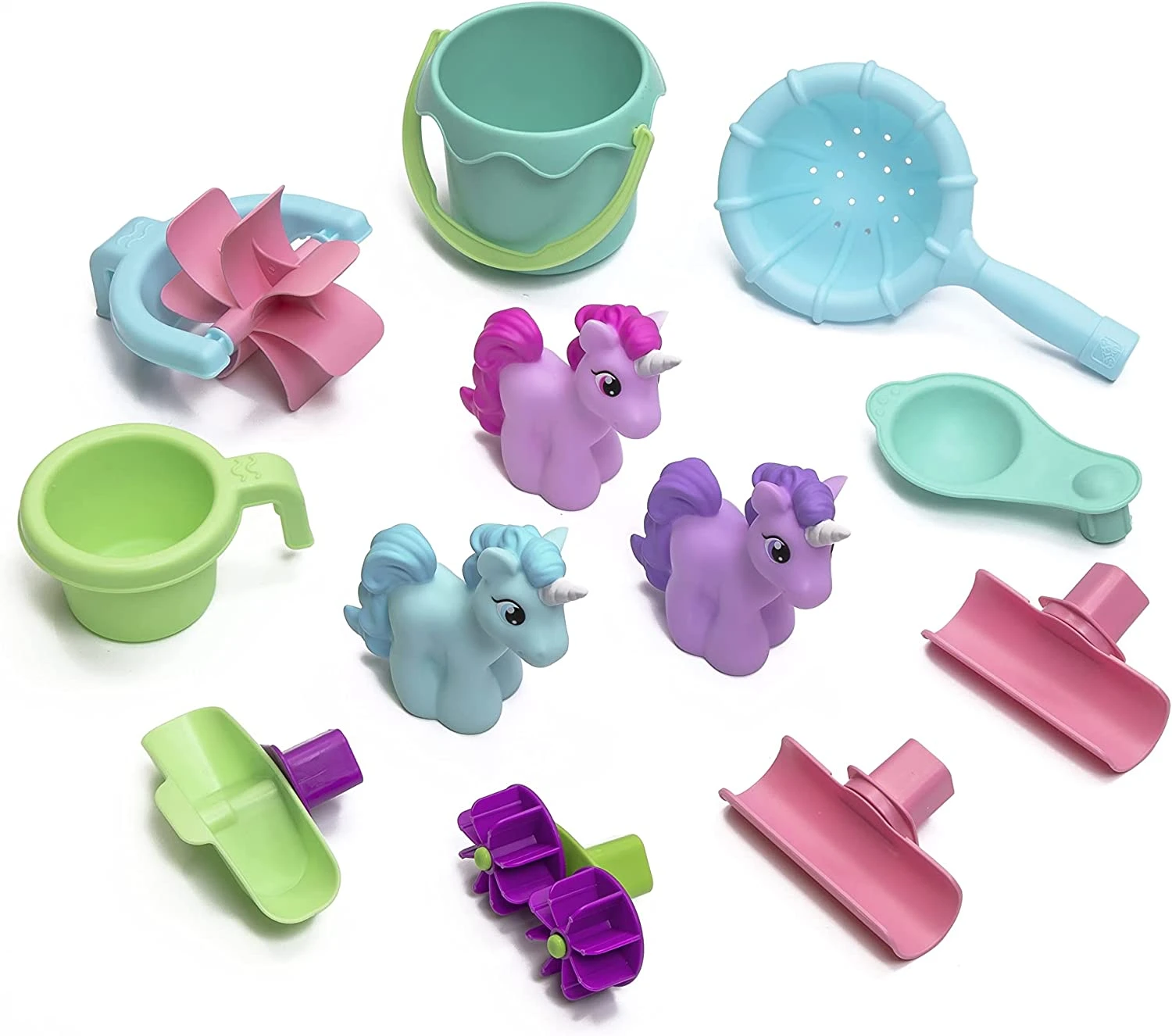 Step2 Rain Showers & Unicorns Water Table – Kids Purple Water Play Table With 13-Pc Unicorn Accessory Set 2 Step2 Rain Showers & Unicorns Water Table – Kids Purple Water Play Table With 13-Pc Unicorn Accessory Set - Image 2