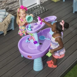Step2 Rain Showers & Unicorns Water Table – Kids Purple Water Play Table With 13-Pc Unicorn Accessory Set 13 Step2 Rain Showers & Unicorns Water Table – Kids Purple Water Play Table With 13-Pc Unicorn Accessory Set -Outdoor Toys-Step2 Step2 Rain Showers Unicorns Water Table – Kids Purple Water Play Table with 13 Pc Unicorn Accessory Set4