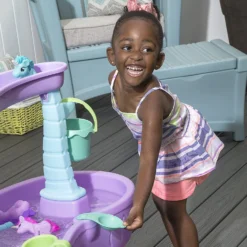 Step2 Rain Showers & Unicorns Water Table – Kids Purple Water Play Table With 13-Pc Unicorn Accessory Set 16 Step2 Rain Showers & Unicorns Water Table – Kids Purple Water Play Table With 13-Pc Unicorn Accessory Set -Outdoor Toys-Step2 Step2 Rain Showers Unicorns Water Table – Kids Purple Water Play Table with 13 Pc Unicorn Accessory Set7