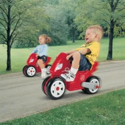 Step2 Red Motorcycle -Outdoor Toys-Step2 Step2 Red Motorcycle Ride Ons Step2 Toycra 4