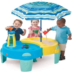 Step2 Shady Oasis Sand & Water Play Table