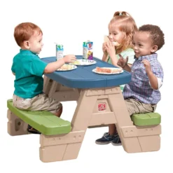 Step2 Sit & Play Picnic Table With Umbrella 7 Step2 Sit & Play Picnic Table With Umbrella -Outdoor Toys-Step2 Step2 Sit Play Picnic Table With Umbrella Outdoor Toys Step2 Toycra 4