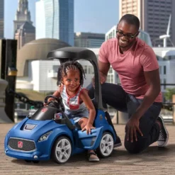 Step2 Turbo Coupe Foot-To-Floor (Blue) 10 Step2 Turbo Coupe Foot-To-Floor (Blue) -Outdoor Toys-Step2 Step2 Turbo Coupe Foot To Floor Blue Ride Ons Step2 Toycra 3