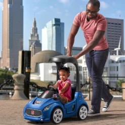 Step2 Turbo Coupe Foot-To-Floor (Blue) 14 Step2 Turbo Coupe Foot-To-Floor (Blue) -Outdoor Toys-Step2 Step2 Turbo Coupe Foot To Floor Blue Ride Ons Step2 Toycra 7