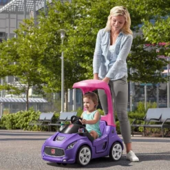 Step2 Turbo Coupe Foot-To-Floor (Purple) -Outdoor Toys-Step2 Step2 Turbo Coupe Foot To Floor Purple Ride Ons Step2 Toycra 3