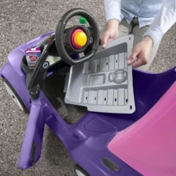 Step2 Turbo Coupe Foot-To-Floor (Purple) -Outdoor Toys-Step2 Step2 Turbo Coupe Foot To Floor Purple Ride Ons Step2 Toycra 4