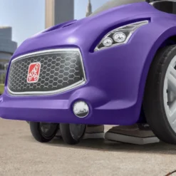 Step2 Turbo Coupe Foot-To-Floor (Purple) -Outdoor Toys-Step2 Step2 Turbo Coupe Foot To Floor Purple Ride Ons Step2 Toycra 7
