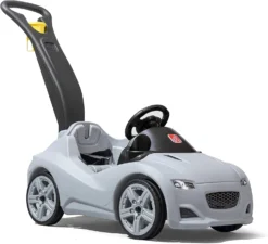 Step2 Whisper Ride Cruiser Ride-On Toy, Gray, Large (424199)
