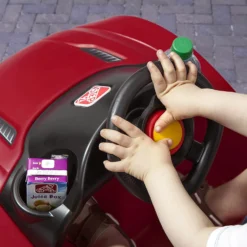 Step2 Whisper Ride Toddler Push Car, Red – Ride On Toy With Included Seat Belt, Easy Storage And Transport, Steering Wheel For Pretend Play – Push Toy Car Makes A Great Stroller -Outdoor Toys-Step2 Step2 Whisper Ride Toddler Push Car Red – Ride On Toy with Included Seat Belt Easy Storage and Transport Steering Wheel for Pretend Play – Push Toy Car Makes a Great Stroller9