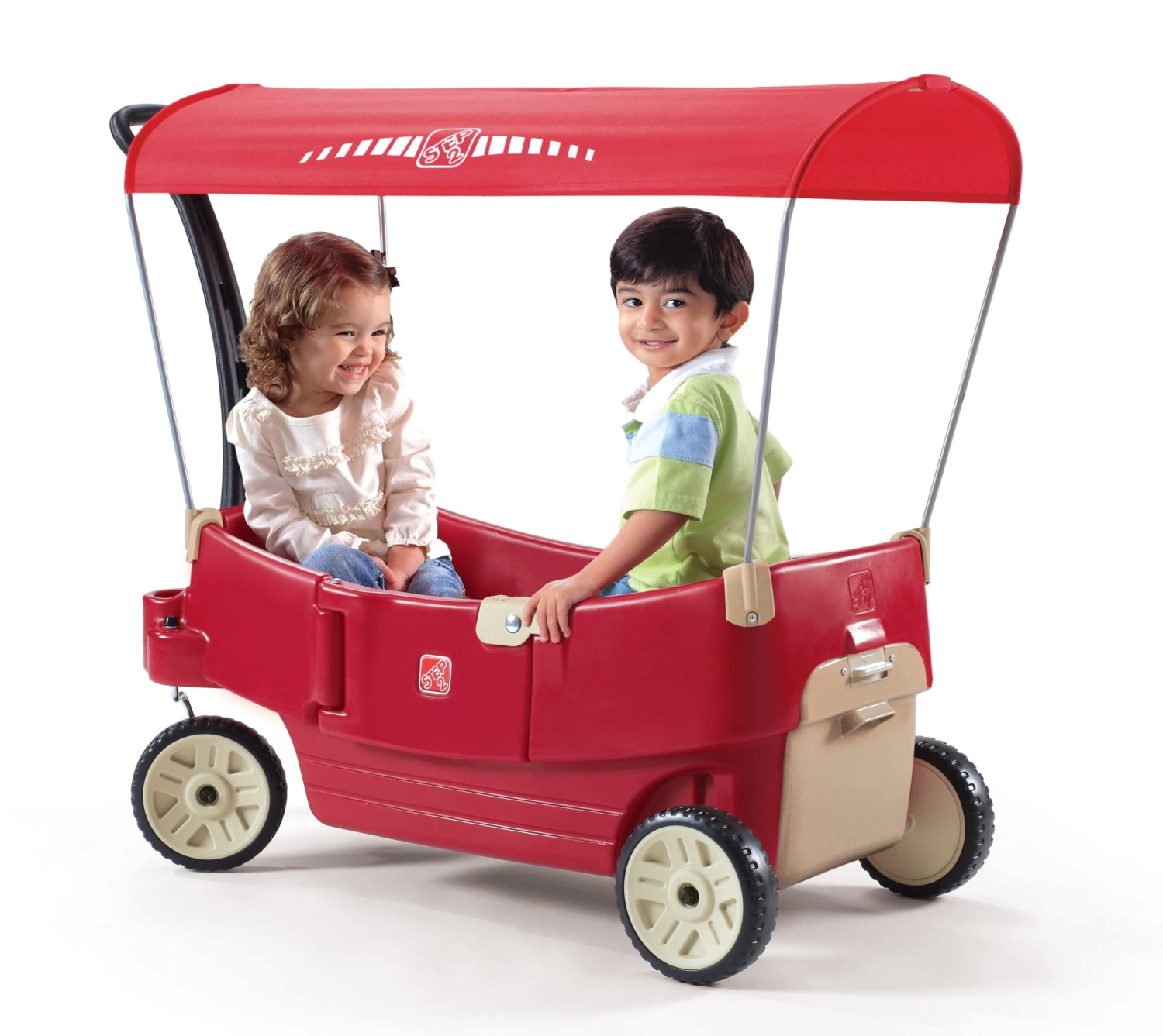 Step2 All Around Canopy Wagon Red Kids Wagon With Canopy 10 Step2 All Around Canopy Wagon Red Kids Wagon With Canopy - Image 10