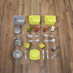 Step2 Downtown Delights Play Kitchen With 24 Piece Accessory Play Set -Outdoor Toys-Step2 fd293b4f e916 4097 b18a 703b0668a4ab 1.780aa804f43523eeac6187a684b8d259