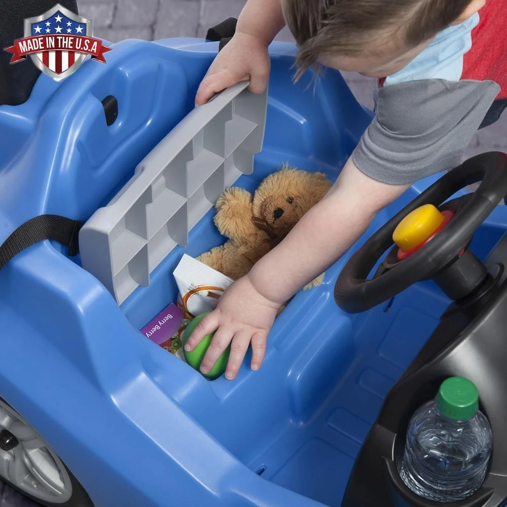 Step2 Whisper Ride Cruiser Push Car - Blue 3 Step2 Whisper Ride Cruiser Push Car - Blue - Image 3