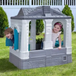 Step2 Enchanting Adventures 2-Story Playhouse & Slide -Outdoor Toys-Step2 step2 outdoor step2 enchanting adventures 2 story playhouse slide 38912418185437