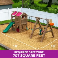 Step2 Naturally Playful Adventure Lodge Play Center -Outdoor Toys-Step2 step2 outdoor step2 naturally playful adventure lodge play center 38608967729373