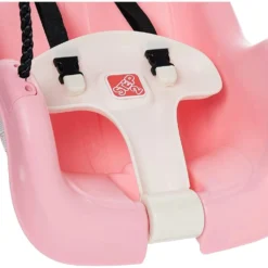 Step2 - Infant To Toddler Swing - Pink -Outdoor Toys-Step2 step2 toys step2 infant to toddler swing pink 38614513385693