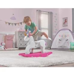 Step2 Unicorn Rocking Horse 5 Step2 Unicorn Rocking Horse -Outdoor Toys-Step2 step2 toys step2 unicorn rocking horse 38613935489245